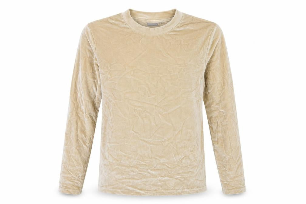 Womens UK Size M ASOS Gold Pullover Sweatshirt