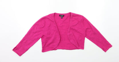 Womens UK Size 12 Pomodoro Pink Cardigan Jumper