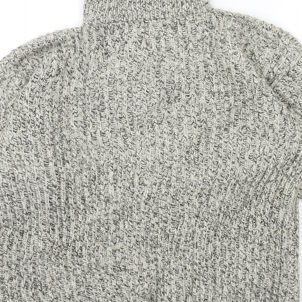 Preworn Mens Grey  Knit Pullover Jumper Size L