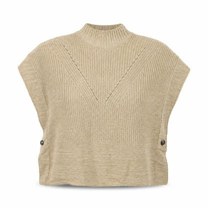 Peacocks Womens Brown  Knit Pullover Jumper Size S