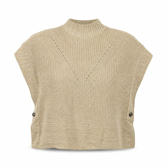 Peacocks Womens Brown  Knit Pullover Jumper Size S