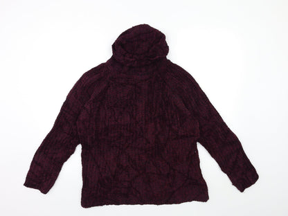 Atmosphere Womens Red  Knit Pullover Jumper Size 12