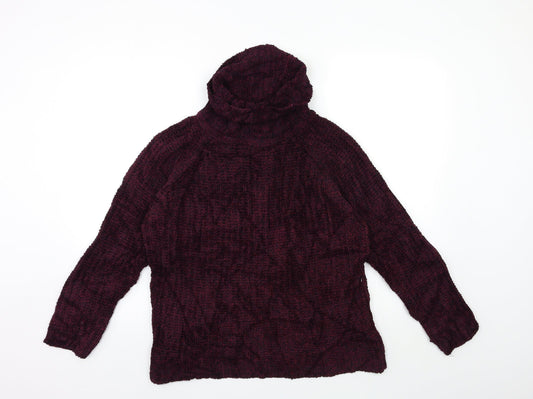 Atmosphere Womens Red  Knit Pullover Jumper Size 12