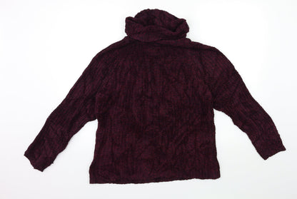 Atmosphere Womens Red  Knit Pullover Jumper Size 12