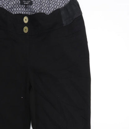 New Look Womens Black   Trousers  Size 14 L27 in