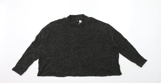 Womens UK Size S H&M Black Pullover Jumper