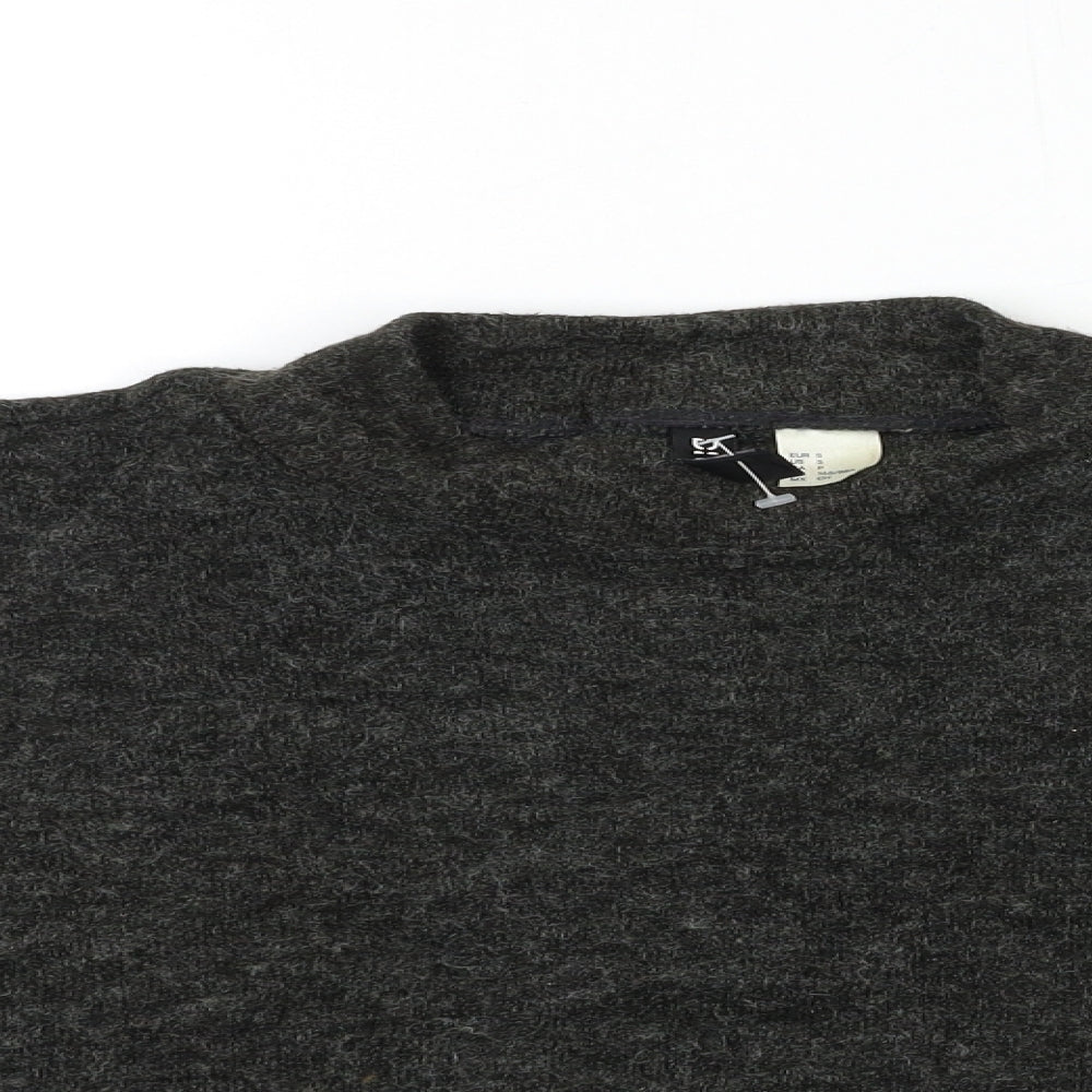 Womens UK Size S H&M Black Pullover Jumper