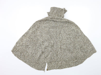 F&F Womens Brown  Knit Cardigan Jumper Size M