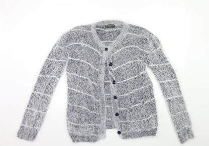 Womens UK Size XL buisdaei Blue Cardigan Jumper