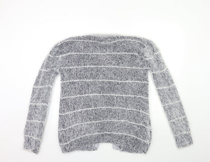 Womens UK Size XL buisdaei Blue Cardigan Jumper