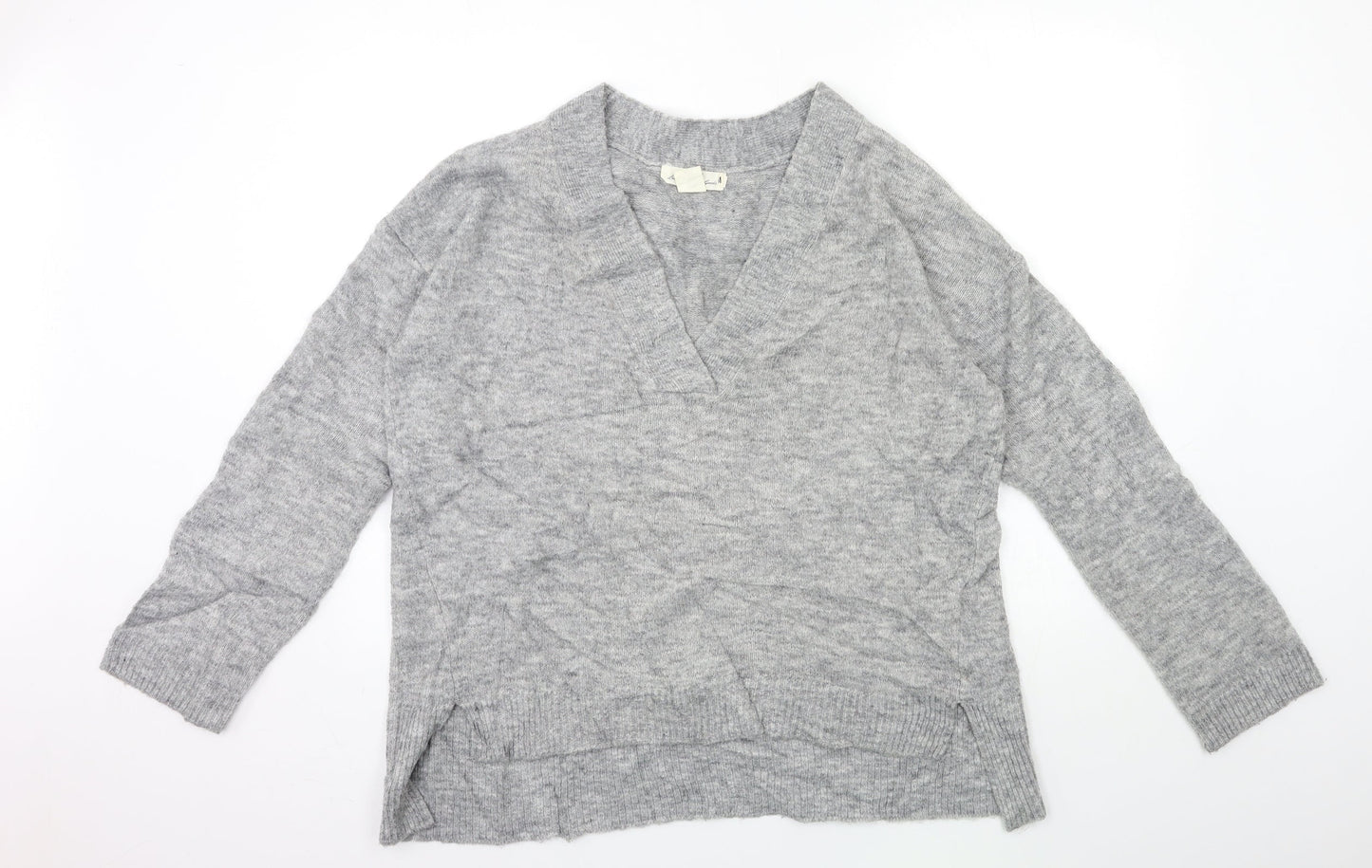 Womens UK Size S H&M Grey Pullover Jumper