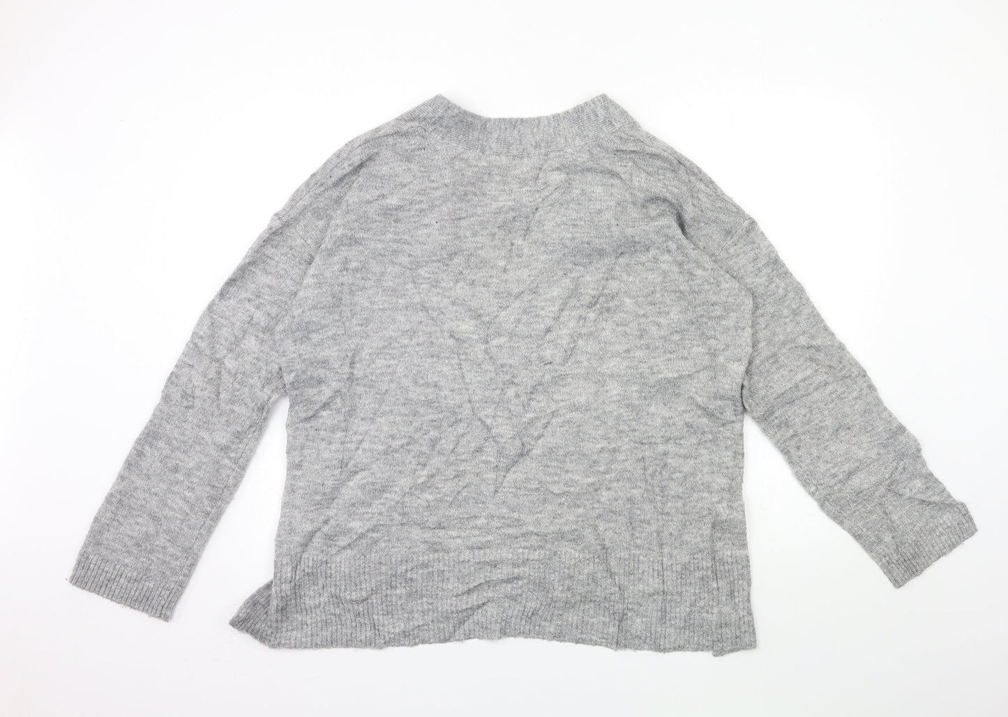 Womens UK Size S H&M Grey Pullover Jumper