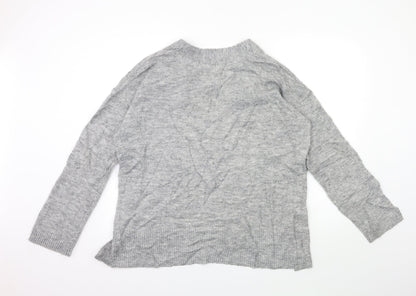 Womens UK Size S H&M Grey Pullover Jumper