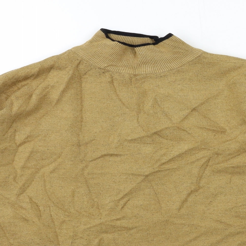Womens UK Size 8 Topshop Beige Cardigan Jumper