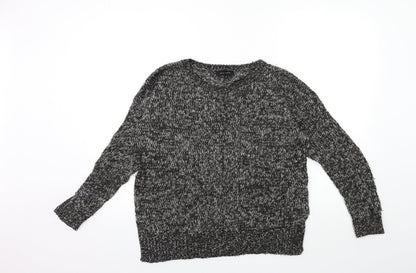 Womens UK Size S New Look Black Pullover Jumper