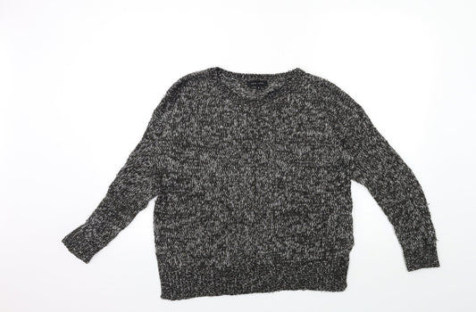 Womens UK Size S New Look Black Pullover Jumper