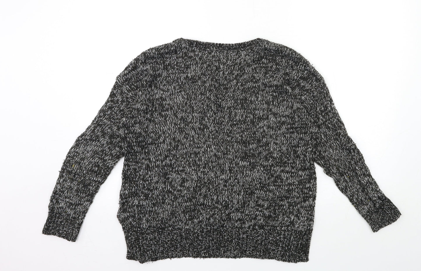 Womens UK Size S New Look Black Pullover Jumper