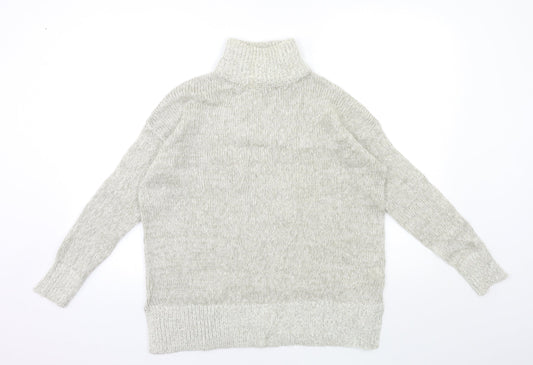 Womens UK Size S New Look Grey Pullover Jumper
