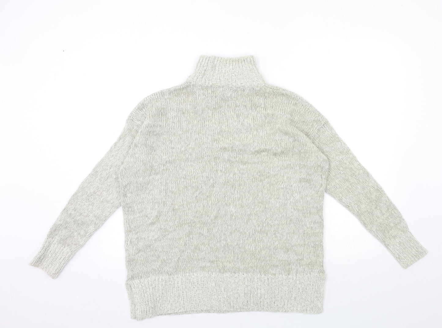 Womens UK Size S New Look Grey Pullover Jumper