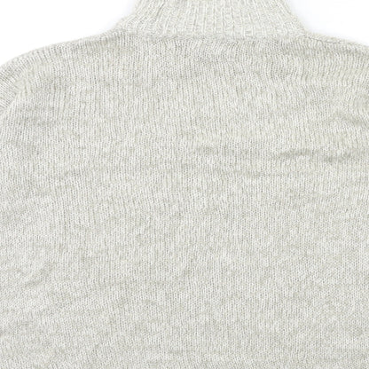Womens UK Size S New Look Grey Pullover Jumper