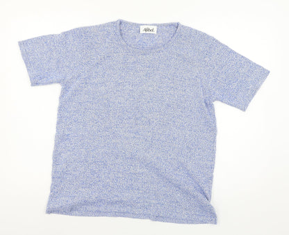 Womens UK Size 20 Afibel Blue Basic T-Shirt