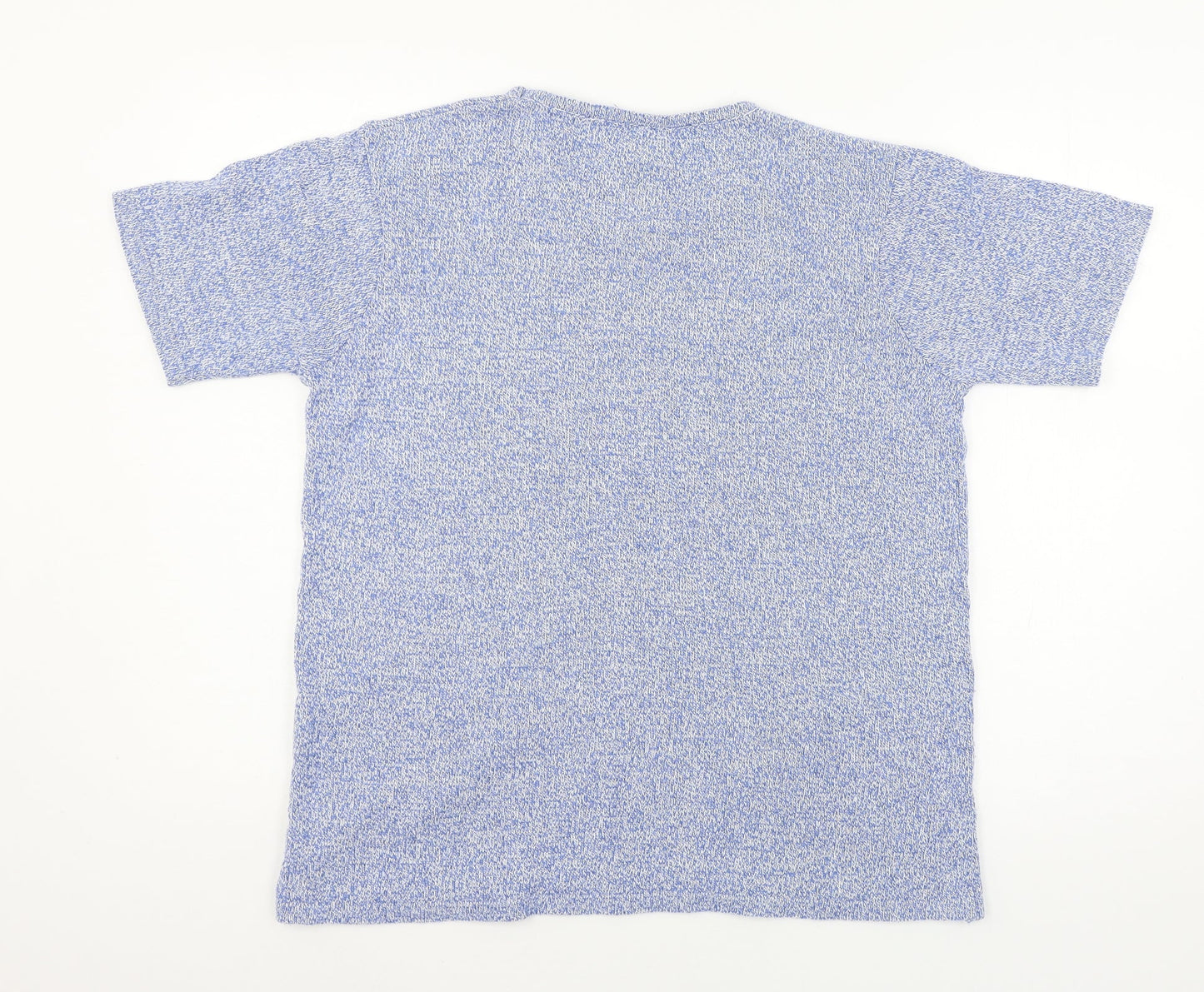 Womens UK Size 20 Afibel Blue Basic T-Shirt