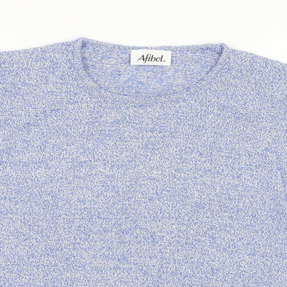 Womens UK Size 20 Afibel Blue Basic T-Shirt