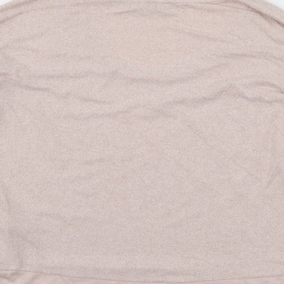 NEXT Womens Pink Solid Jersey Top Pyjama Top Size 8