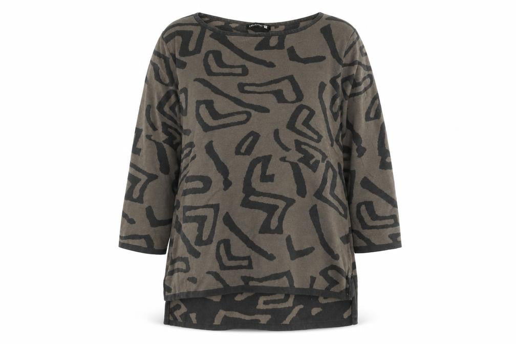 Womens UK Size 16 Viz-A-Viz Brown Pullover Jumper