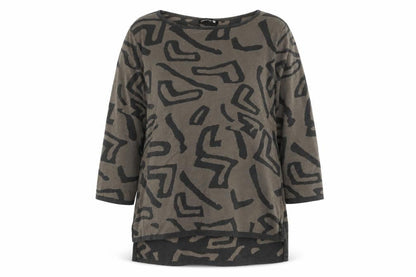 Womens UK Size 16 Viz-A-Viz Brown Pullover Jumper