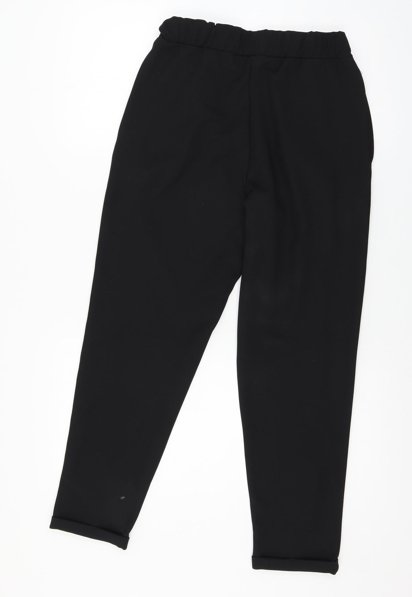 George Womens Black   Trousers  Size 8 L25 in