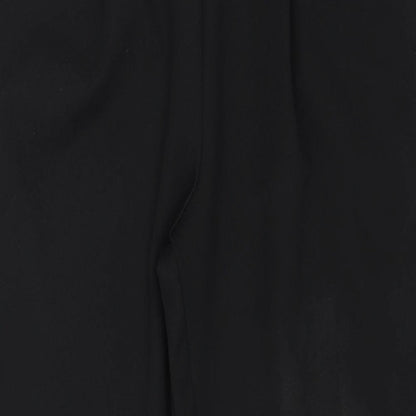 George Womens Black   Trousers  Size 8 L25 in