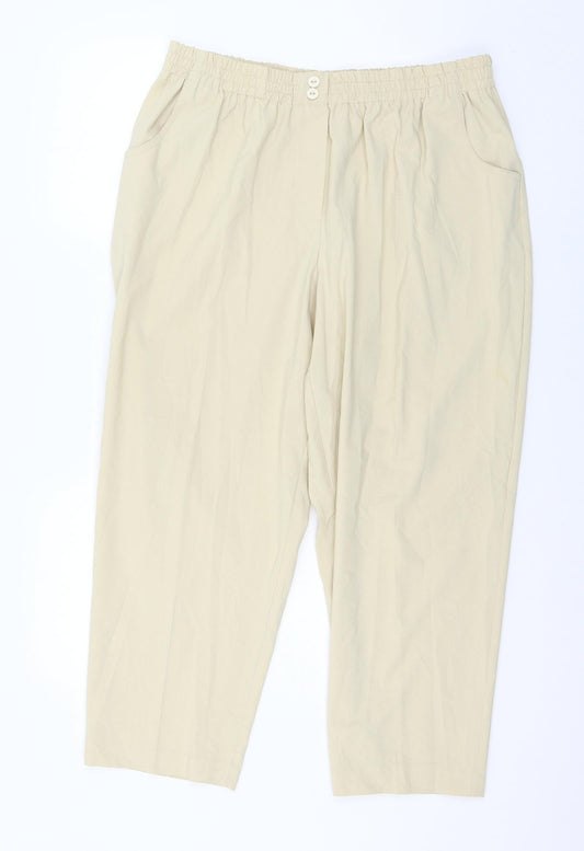 trevia Womens Beige    Shorts Size 34 in