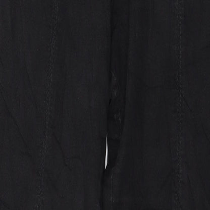 Crop Womens Black  Denim Jegging Jeans Size 10 L27 in