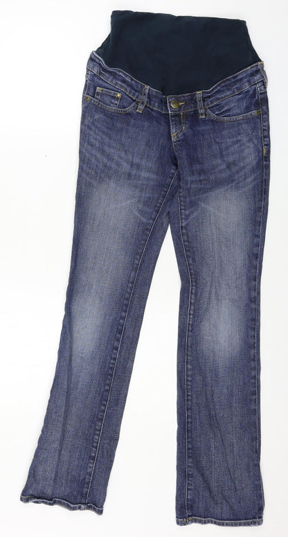 Womens UK Size 8 H&M Regular Fit Straight Blue Jeans