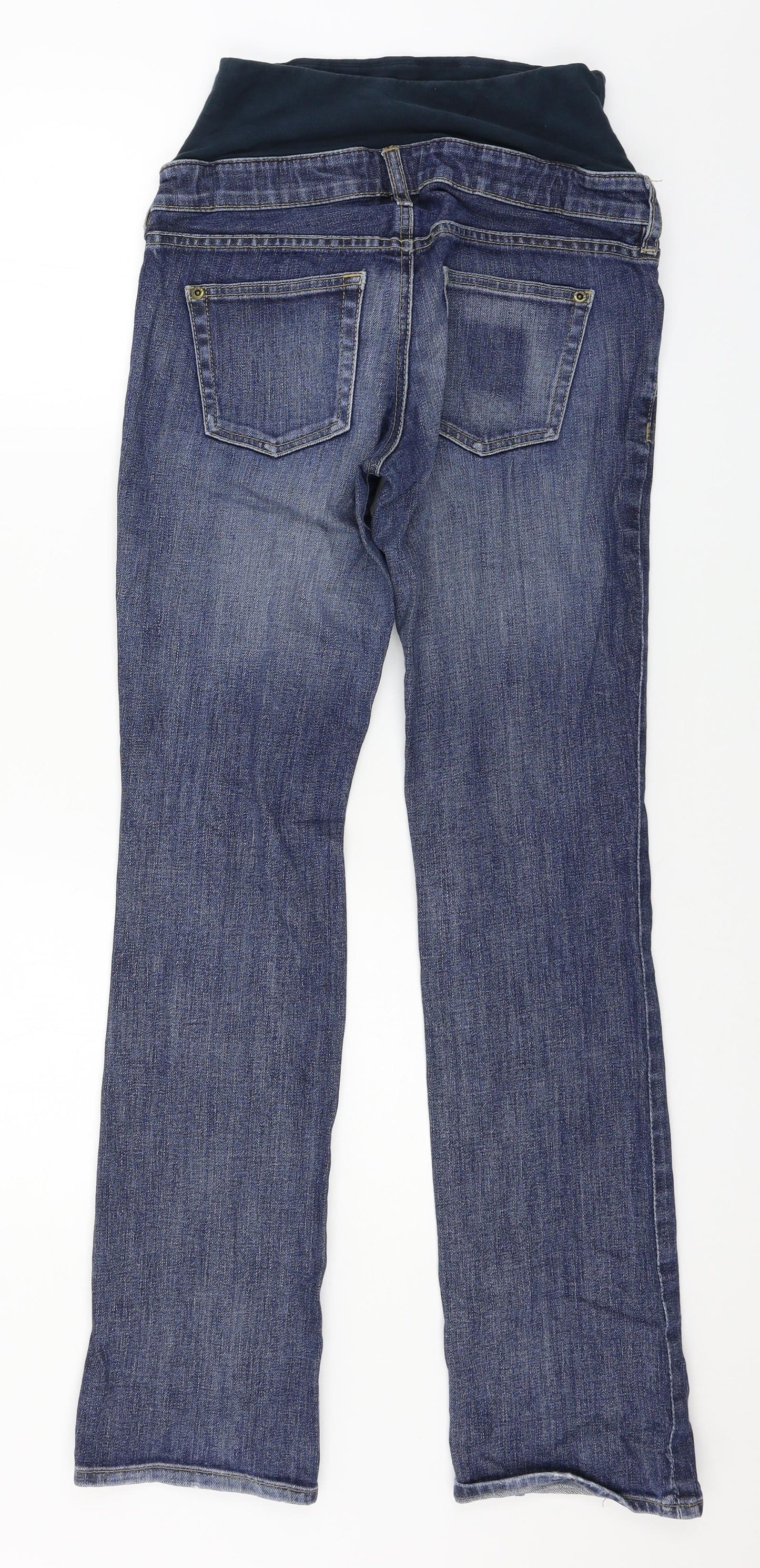 Womens UK Size 8 H&M Regular Fit Straight Blue Jeans