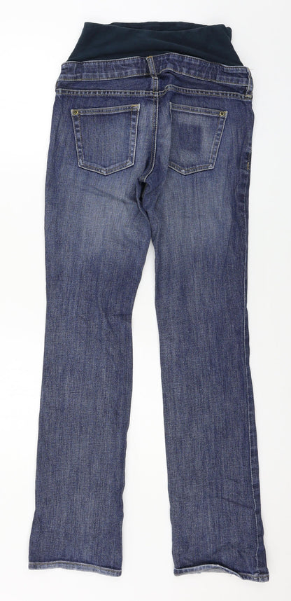 Womens UK Size 8 H&M Regular Fit Straight Blue Jeans
