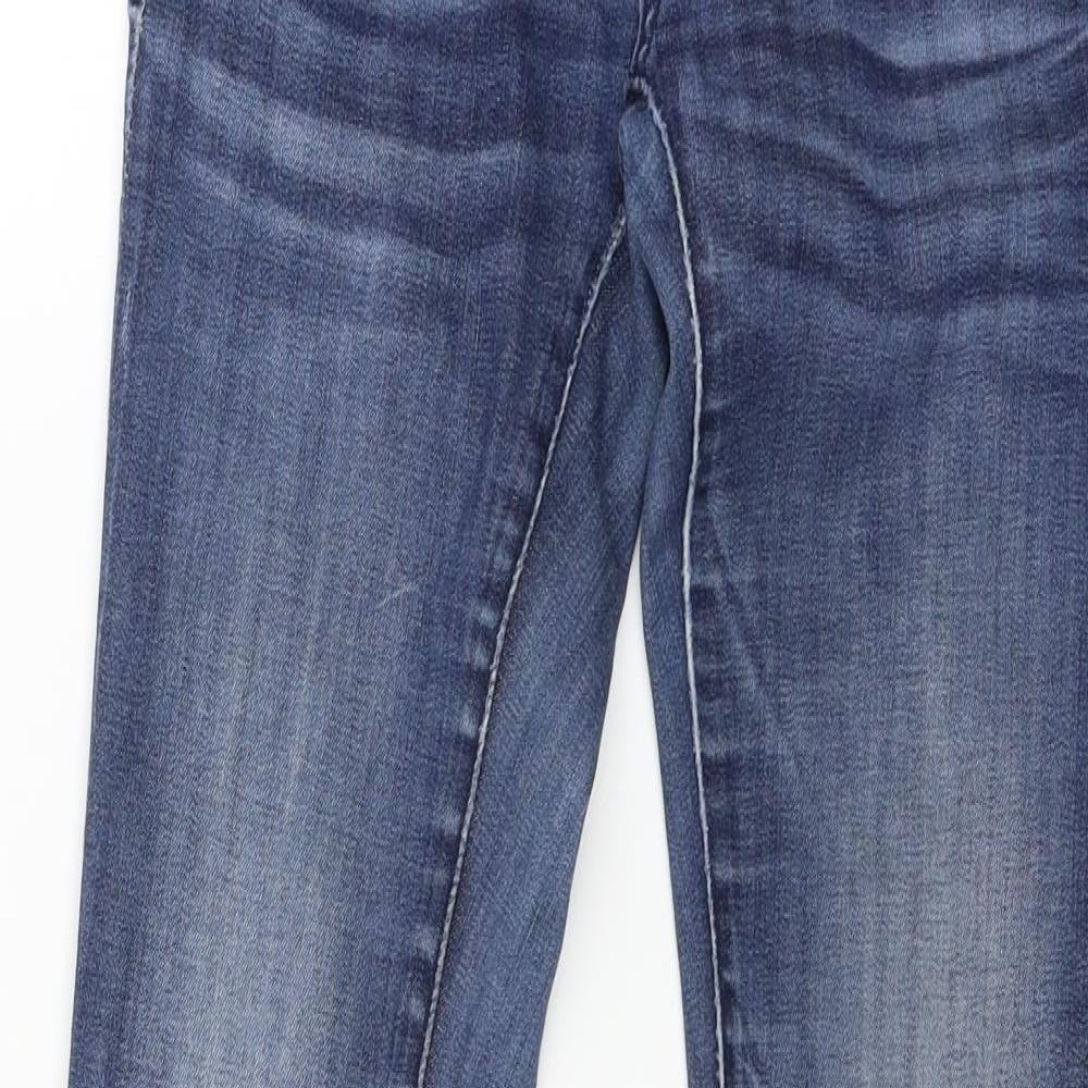 Crocker Womens Blue  Denim Skinny Jeans Size 25 in L32 in