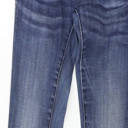 Crocker Womens Blue  Denim Skinny Jeans Size 25 in L32 in