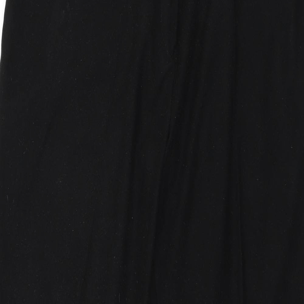 Womens UK Size 14 Agenda Regular Fit  Black Trousers