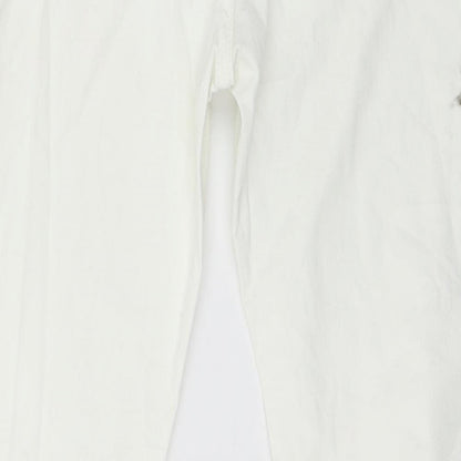 Blue Free Womens White  Denim Skinny Jeans Size 27 in L29 in
