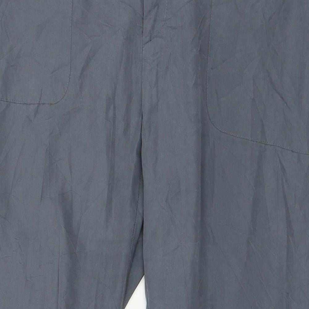 Womens UK Size 14 Kiabi Regular Fit  Blue Trousers