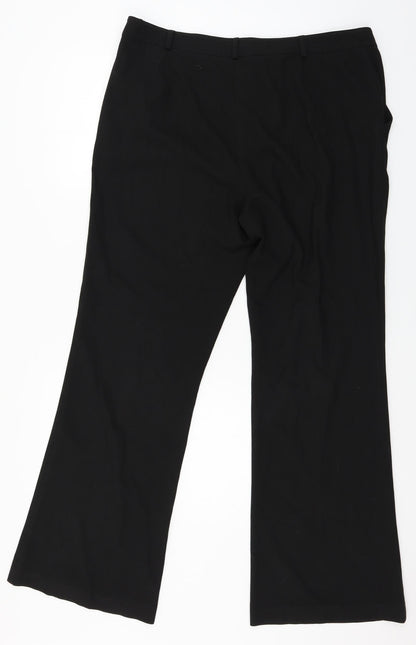 Tyler Womens Black   Trousers  Size 16 L29 in
