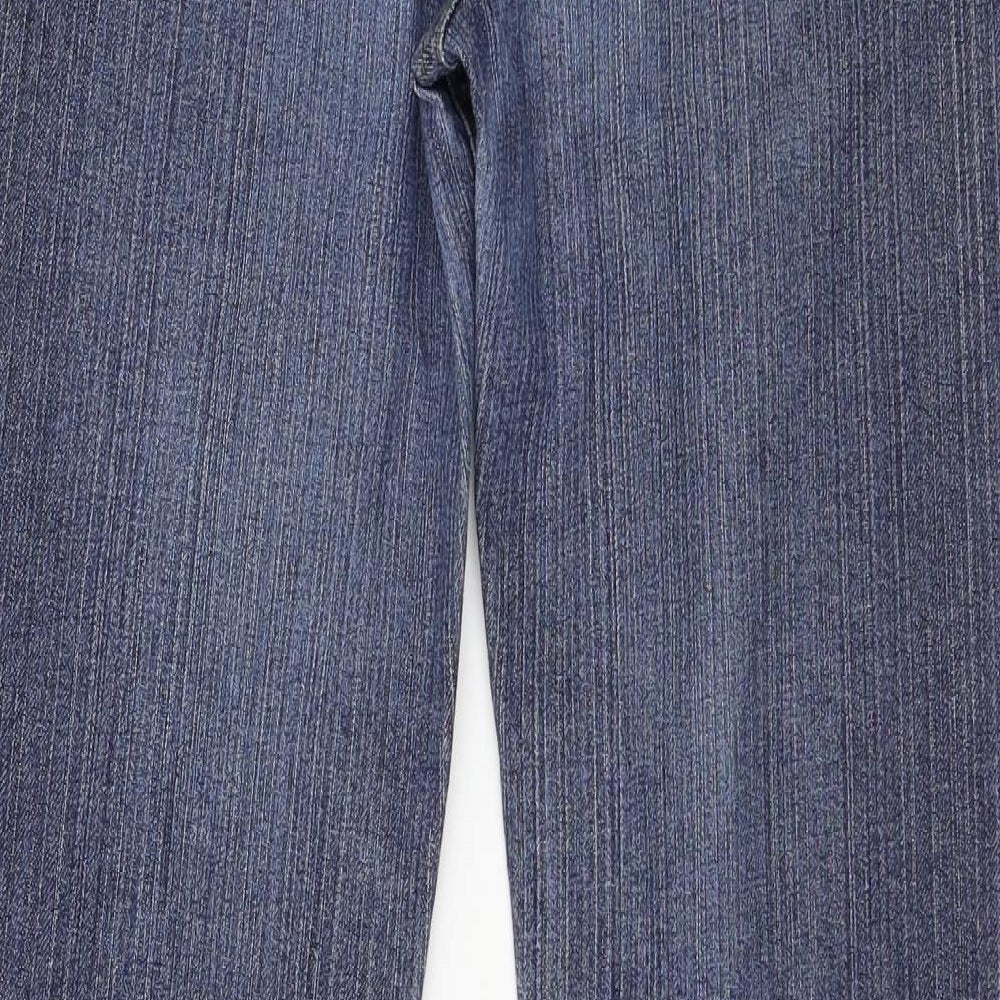 Womens UK Size 30 in Street One Regular Fit Straight Blue Jeans