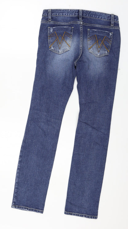 J.Dress Womens Blue  Denim Skinny Jeans Size 30 in L30 in