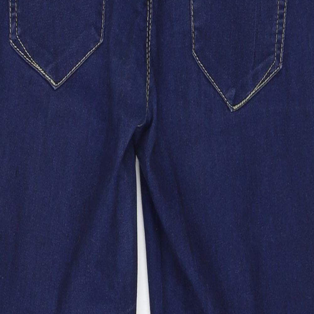 Denim & Co. Womens Blue  Denim Skinny Jeans Size 8 L27 in