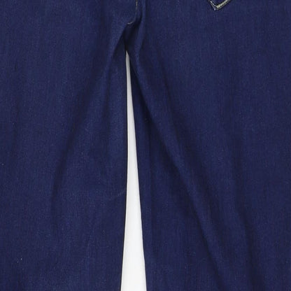 Denim & Co. Womens Blue  Denim Skinny Jeans Size 8 L27 in