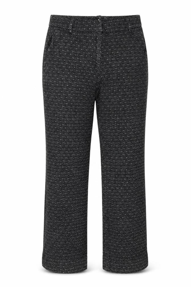 Womens UK Size 28 in H&M Regular Fit  Black Trousers