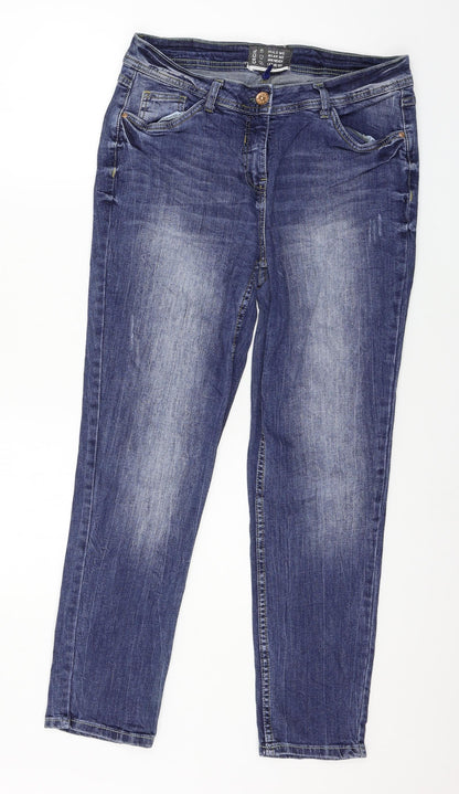 Cecil Mens Blue  Denim Straight Jeans Size 30 in L27 in