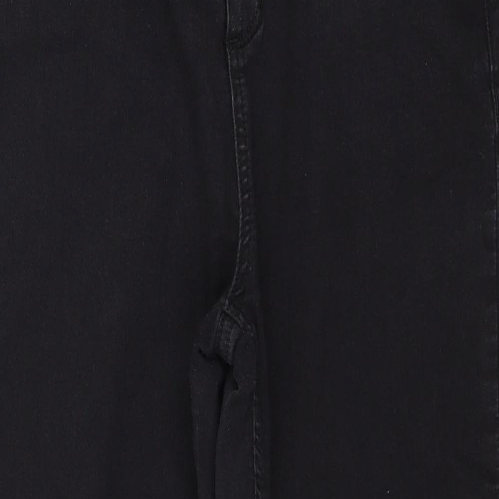 Womens UK Size 30 in Preworn Regular Fit Skinny Black Jeans